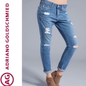 Ag Adriano Goldschmied beau slouchy skinny jeans